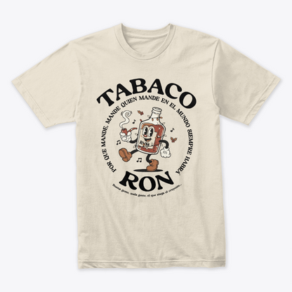 Camiseta Navideña Tabaco Y Ron