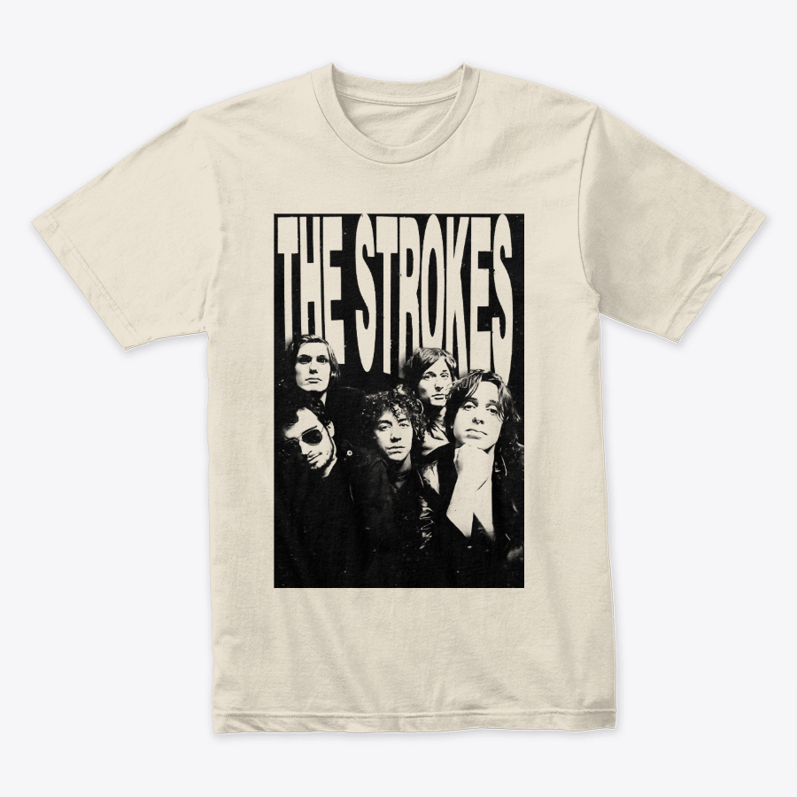 Camiseta The Strokes Old Band Nude