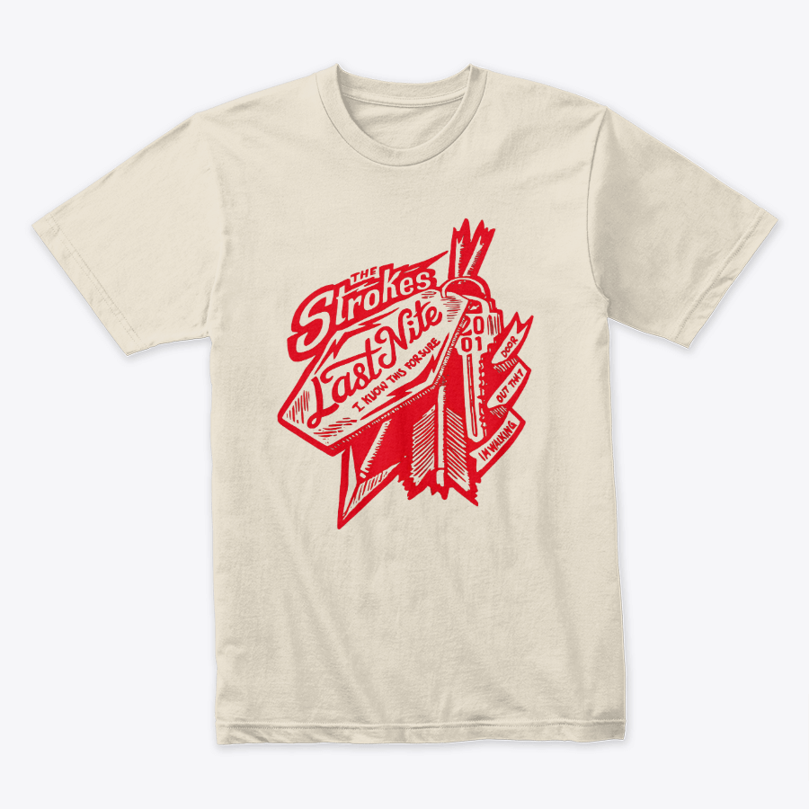 Camiseta The Strokes Last Nite Nude