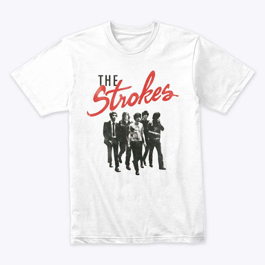 Camiseta The Strokes Vintage Blanco