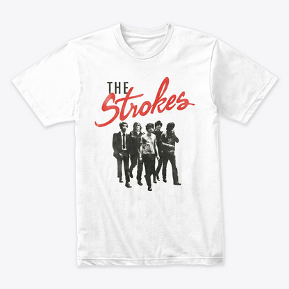 Camiseta The Strokes Vintage Blanco