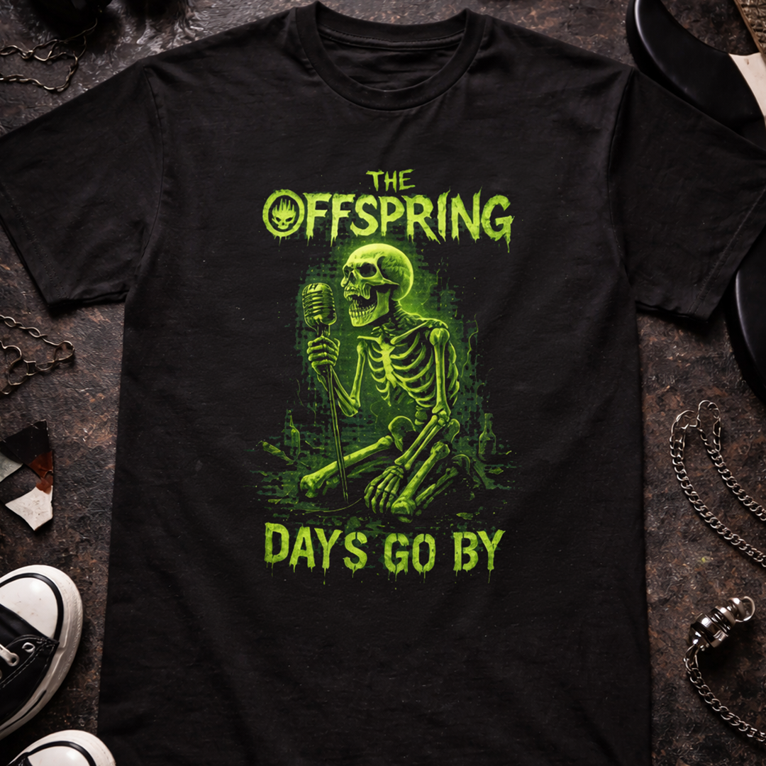 Camiseta Algodon The Offspring Days Go Bye