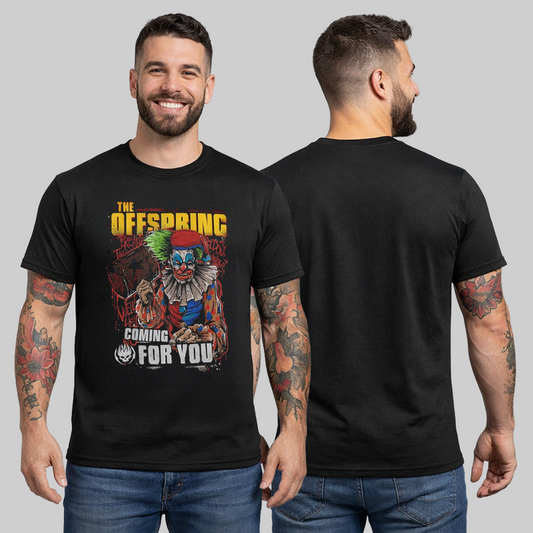 Camiseta Algodón The Offspring Band Coming for you