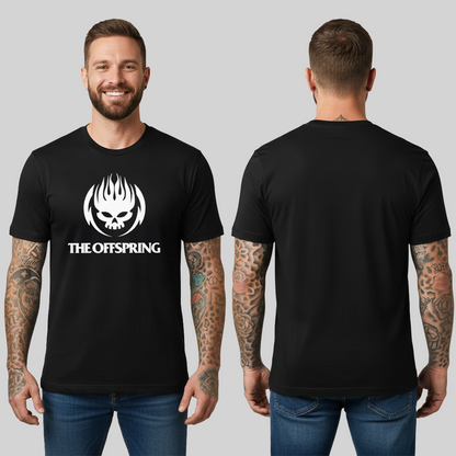 Camiseta Algodon The Offspring Logo Efecto