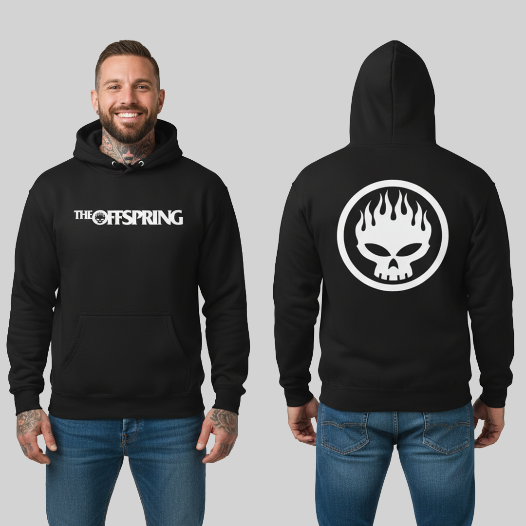 Buzo Capota Doble Estampado The Offspring Logo