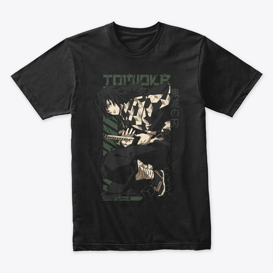 Camiseta Algodon Tomioka Demon Slayer