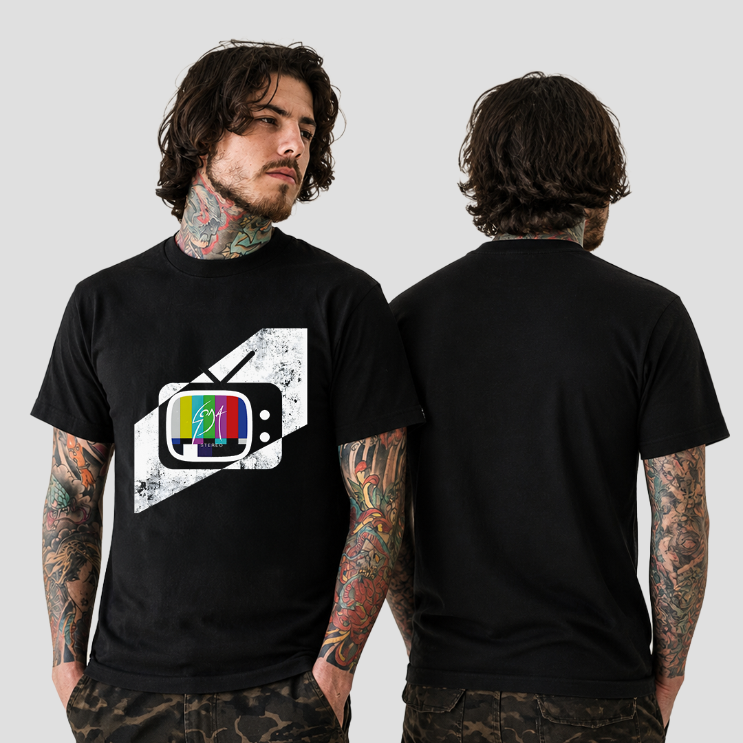 Camiseta Algodón Soda Stereo TV