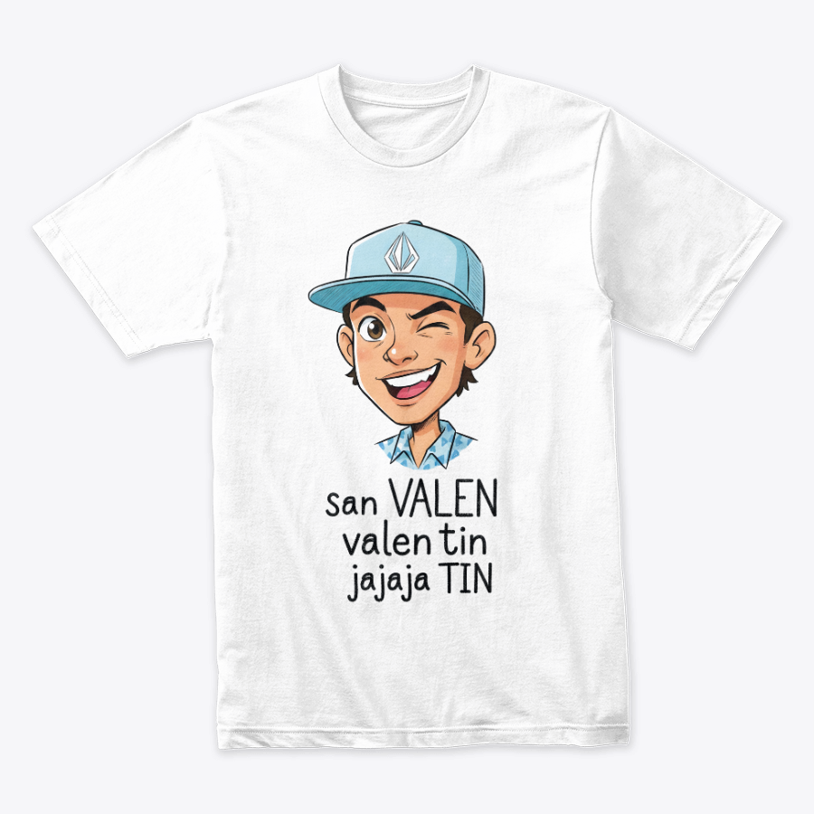 Camiseta Algodón San Valen, Valen tin Ilustración