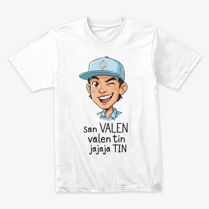 Camiseta Algodón San Valen, Valen tin Ilustración