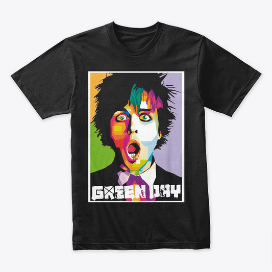 Camiseta Algodon Green Day Poster Spence