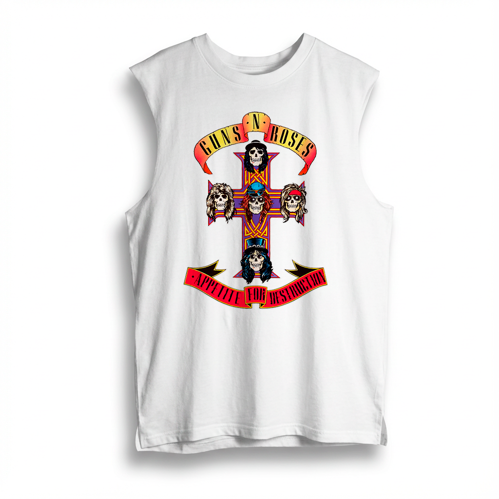 Esqueleto Manga Sisa Guns N Roses Art Plus