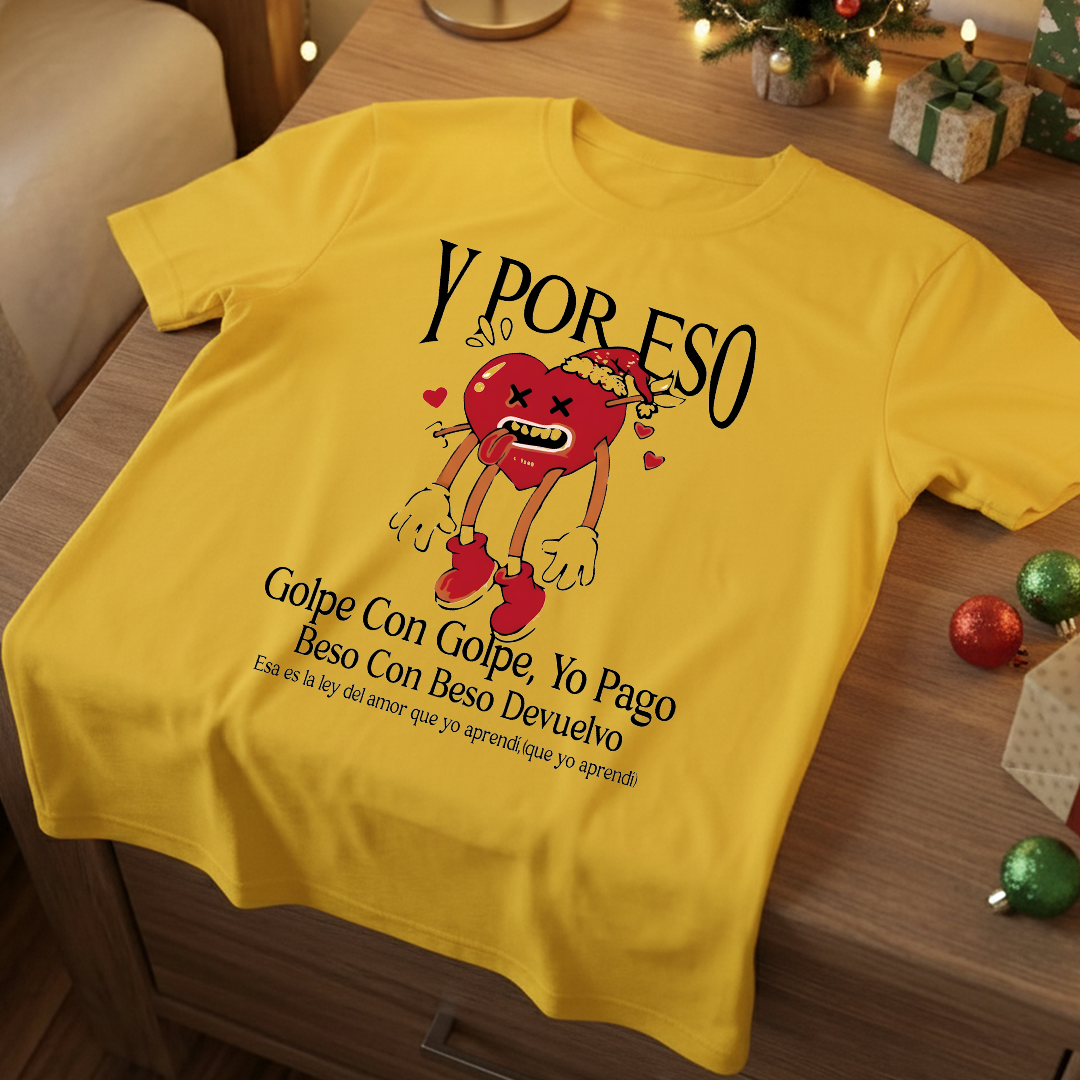Camiseta Fin De Año Golpe Con Golpe Yo Pago