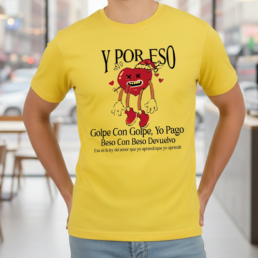 Camiseta Fin De Año Golpe Con Golpe Yo Pago