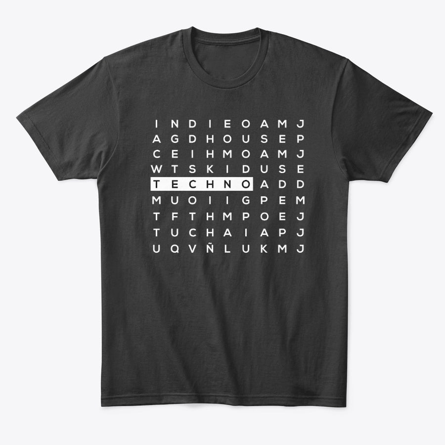 Camiseta Algodón Techno Style Letter Game