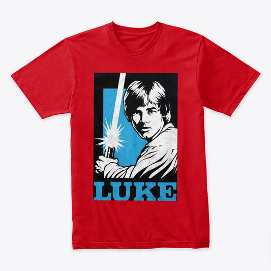 Camiseta Algodon Luke Skywalker de Star Wars