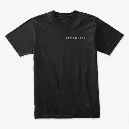 Camiseta en algodón Afterlife doble estampado