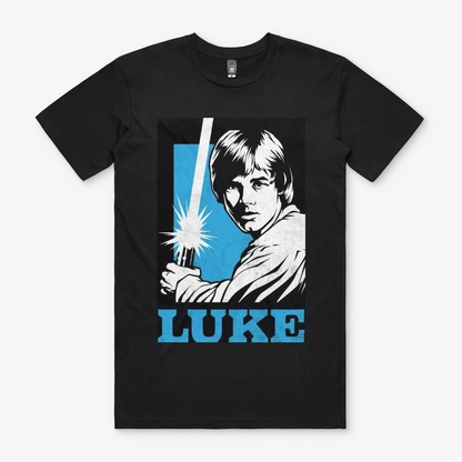 Camiseta Algodon Luke Skywalker de Star Wars