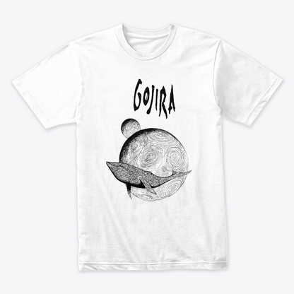 Camiseta Algodon Gojira Flying Whales