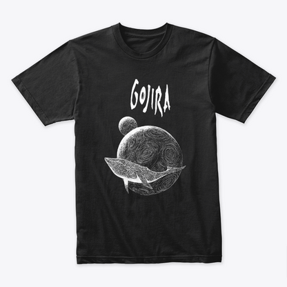 Camiseta Algodon Gojira Flying Whales