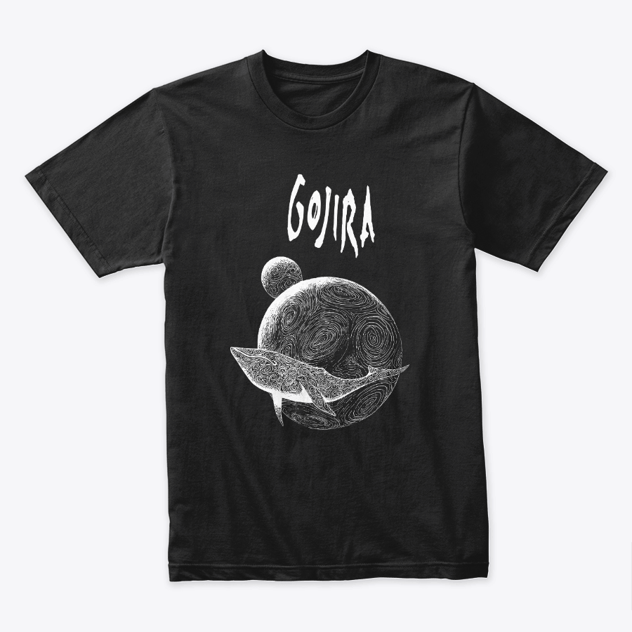 Camiseta Algodon Gojira Flying Whales
