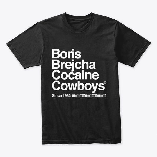 Camiseta Algodon Techno Style Boris Brejcha COC COWBOYS