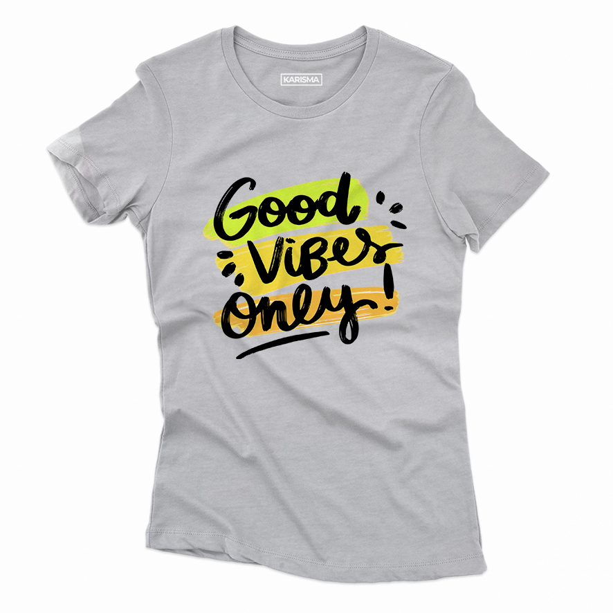 Camiseta Good Vibes Only Style Karisma para mujer