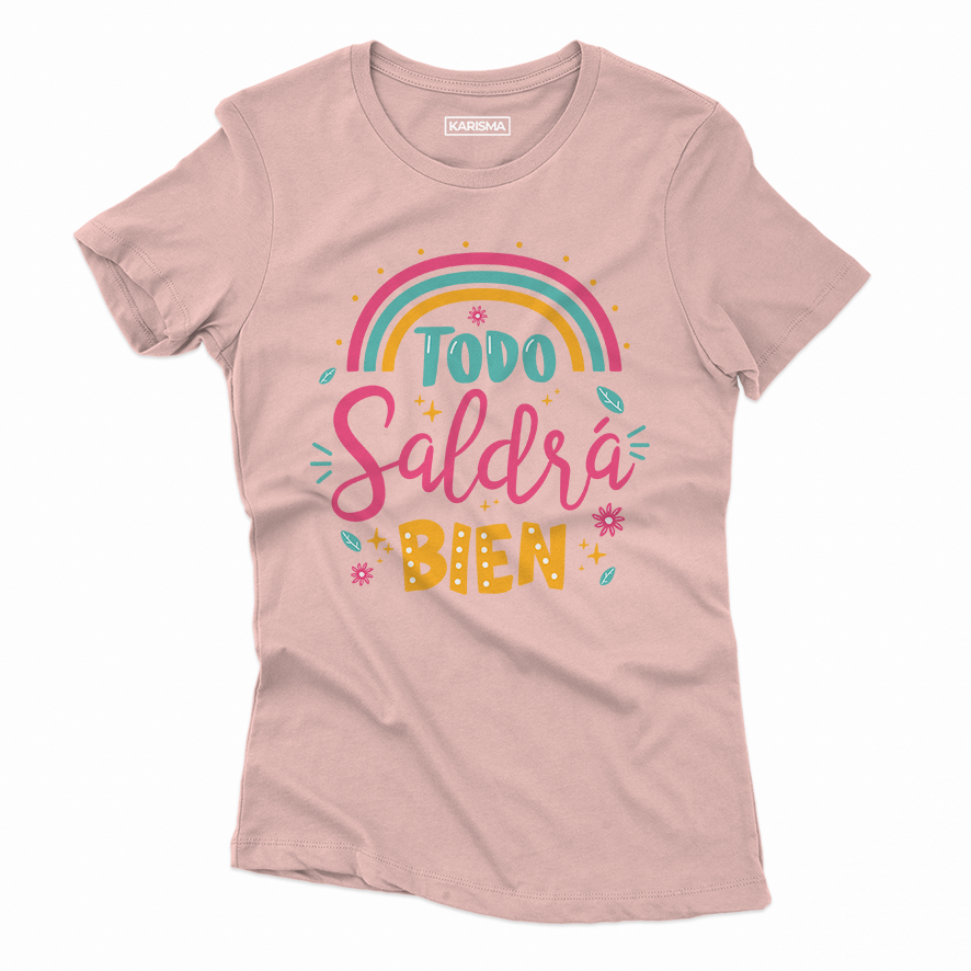 Camiseta Todo Saldrá Bien Women Style Karisma para mujer