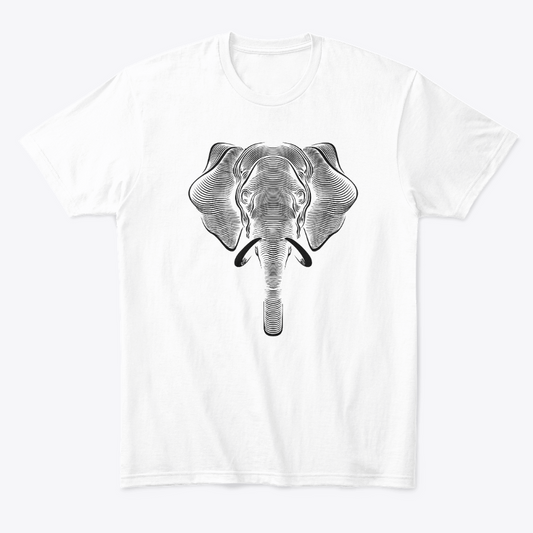 Camiseta Algodón Animal Style Elefante