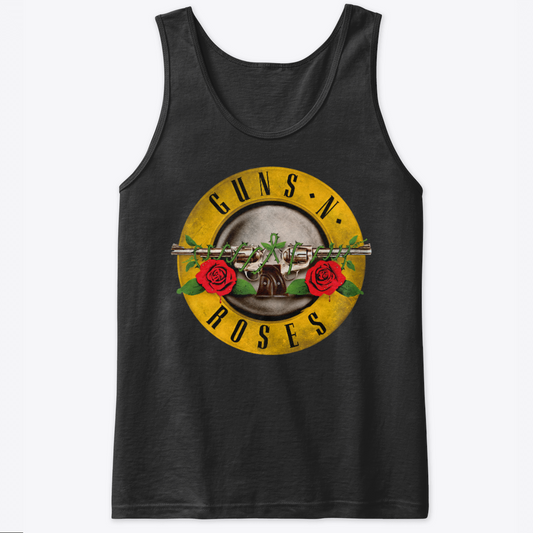 Esqueleto en Algodon Guns N roses Logo Vintage