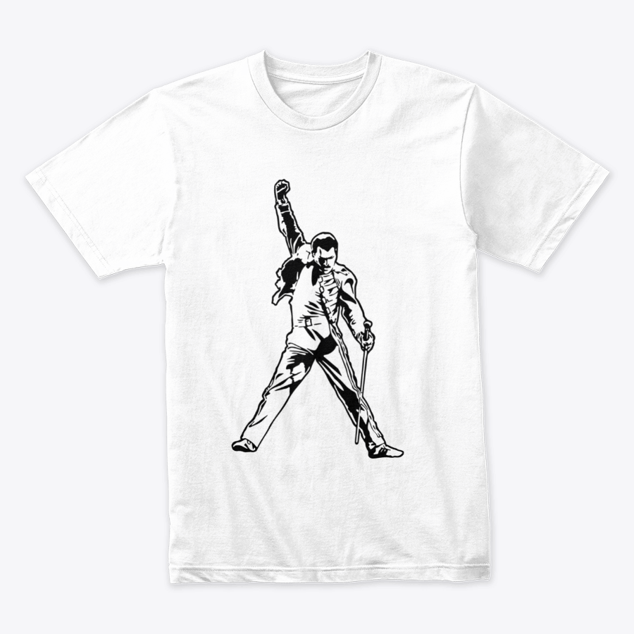 Camiseta Algodon Freddie Queen Rock Style