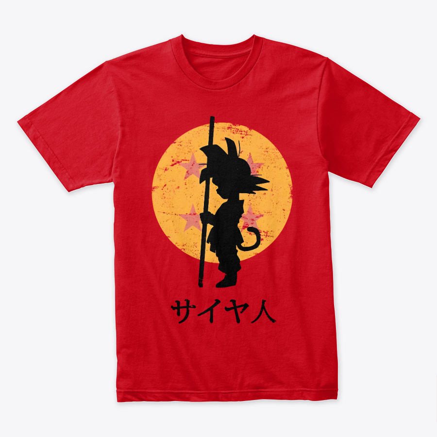 Camiseta Algodon Dragon Ball Goku Baculo Sagrado Karisma