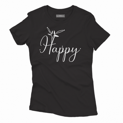 Camiseta Happy Karisma Para Mujer