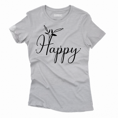 Camiseta Happy Karisma Para Mujer
