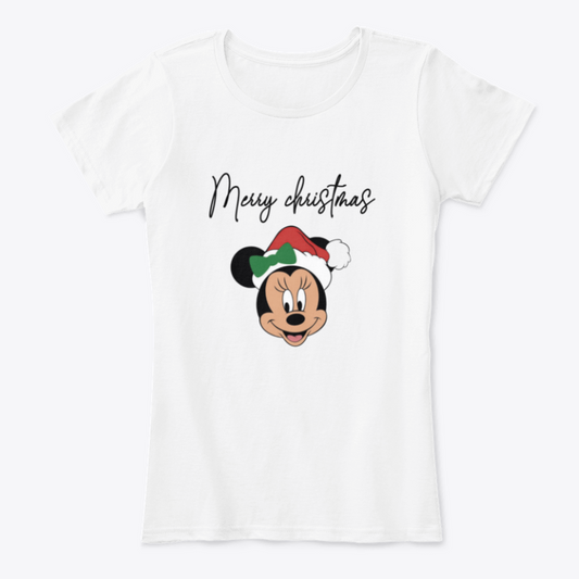 Camiseta Disney minnie Navidad para mujer