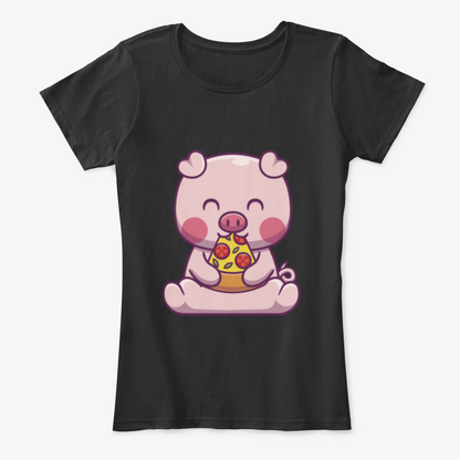 Camiseta Pig Pizza Karisma para Mujer