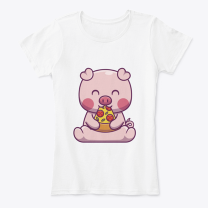 Camiseta Pig Pizza Karisma para Mujer