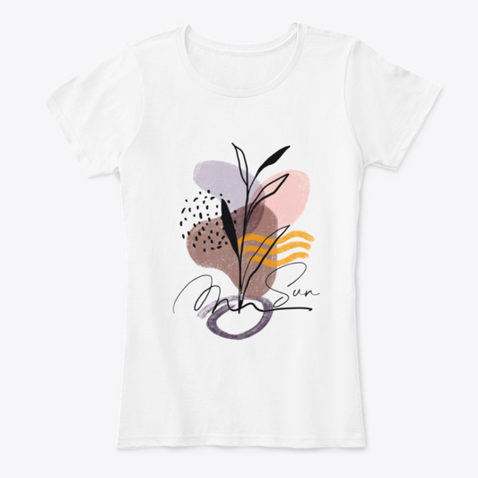 Camiseta Sol Floral Karisma para mujer