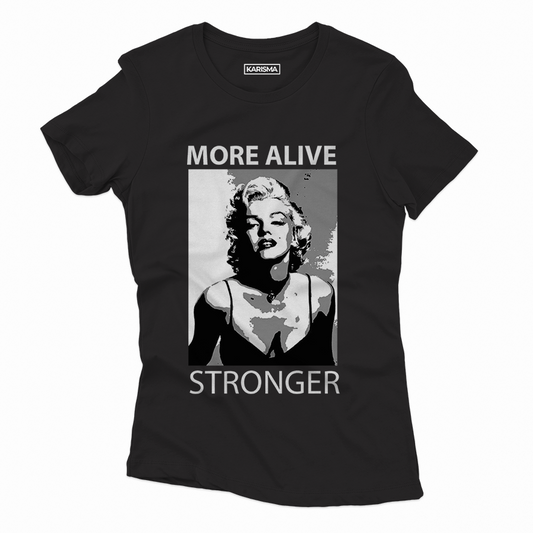 Camiseta Mas viva más fuerte Women Style Karisma para mujer