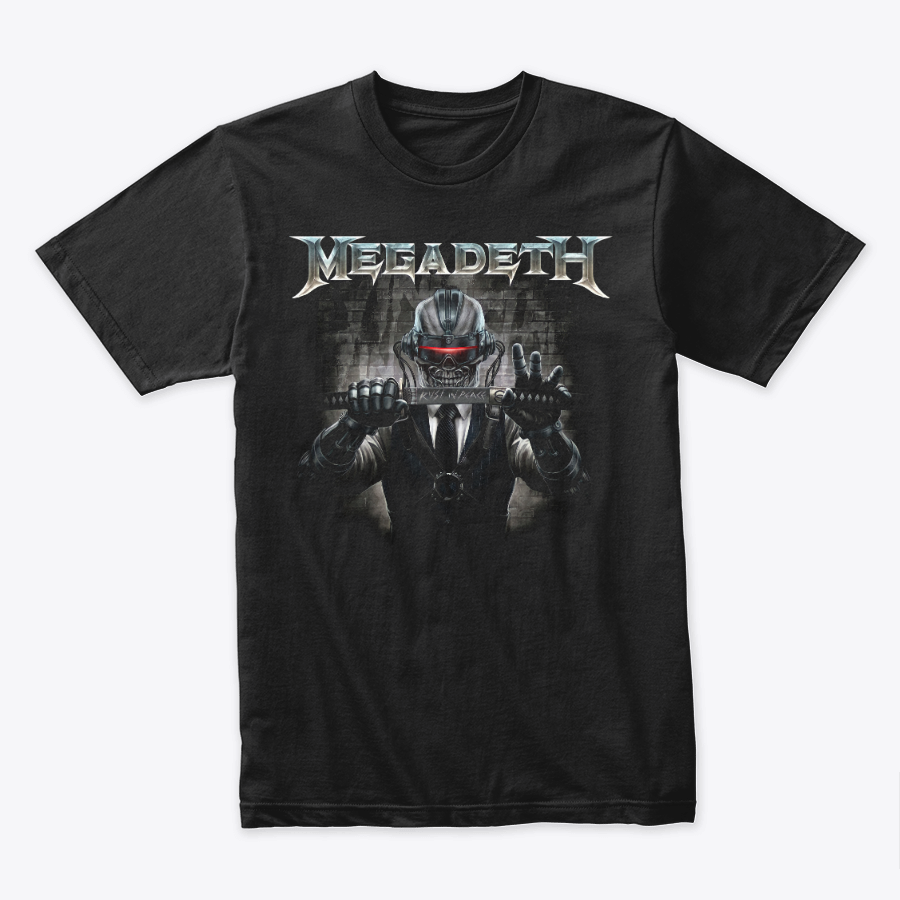 Camiseta Algodon Megadeth Rust In Peace