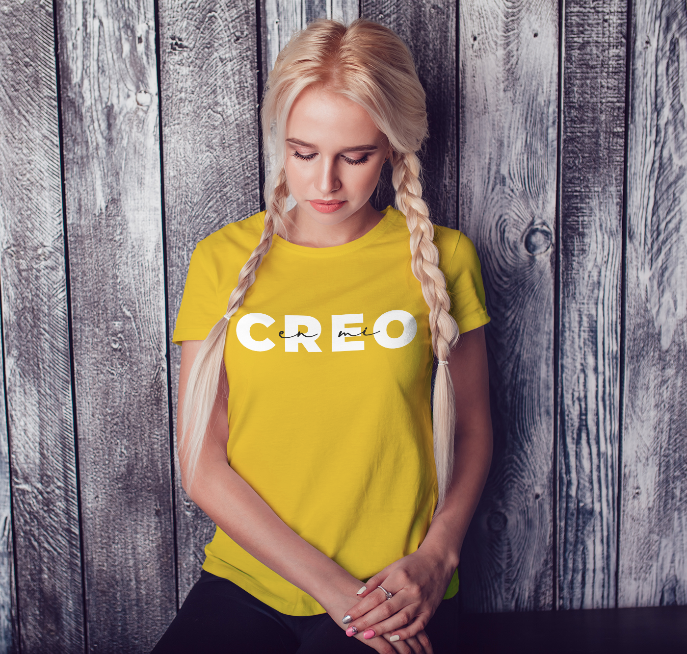 Camiseta Creo En Mi Style Karisma para mujer
