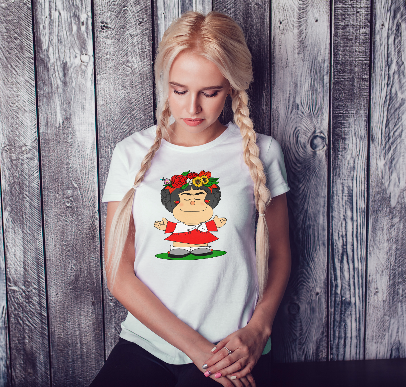 Camiseta Mafalda Karisma para mujer