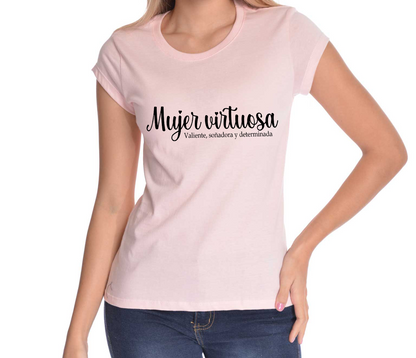 Camiseta Mujer Virtuosa Karisma Para Mujer