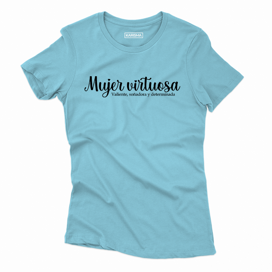 Camiseta Mujer Virtuosa Karisma Para Mujer