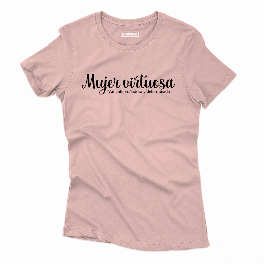 Camiseta Mujer Virtuosa Karisma Para Mujer