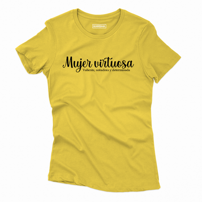 Camiseta Mujer Virtuosa Karisma Para Mujer