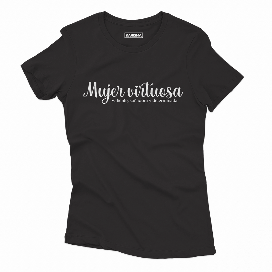 Camiseta Mujer Virtuosa Karisma Para Mujer