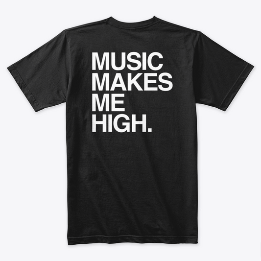 Camiseta Algodon Music Makes Art