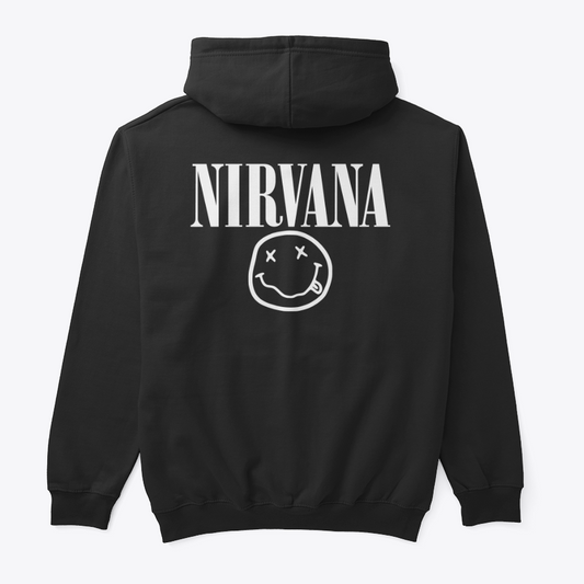 Buzo Capota Rock Style Nirvana Doble estampado