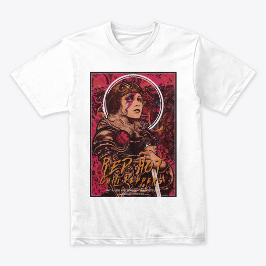 Camiseta Poster Style Red Hot Chilli Peppers RHCP Louisville KY KFC YUM 2017