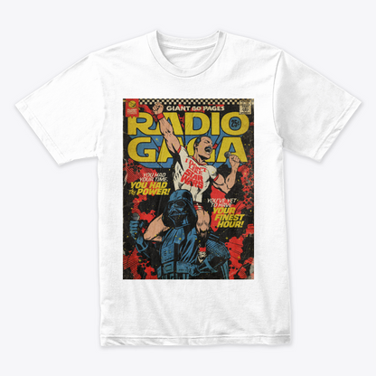 Camiseta Algodon Radio Gaga Art Queen